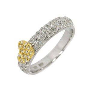 Ponte Vecchio Diamond 0.61ct Ring 18K YG WG 750 5.25(US) 90276471